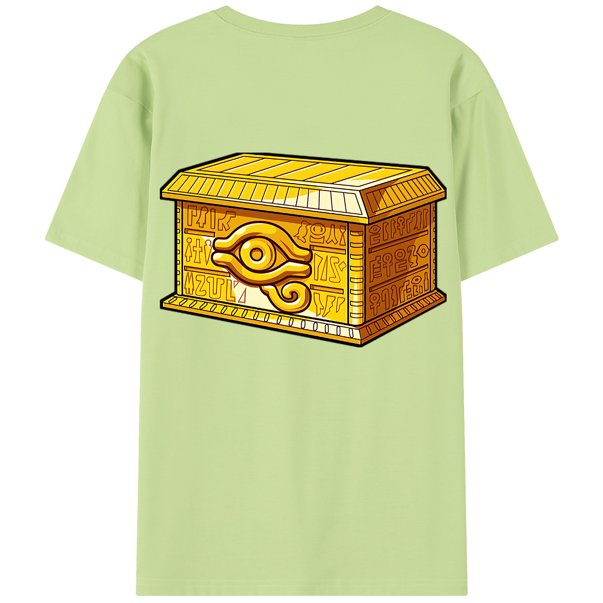 （画像用） 遊☆戯☆王 Yu-Gi-Oh! 綿100％半袖Tシャツ（背面プリント）